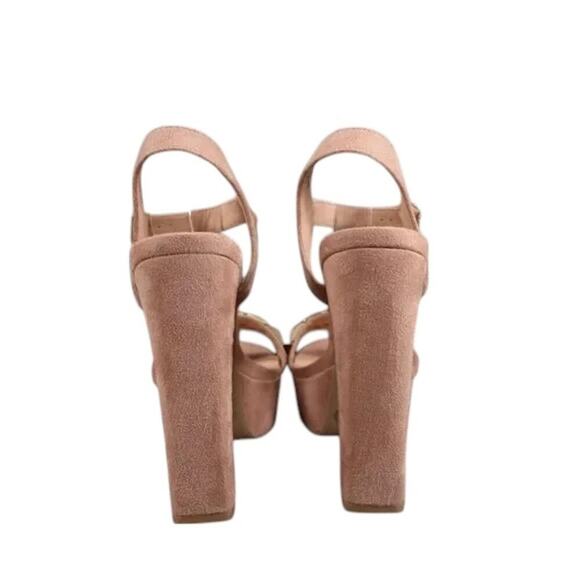 Chinese Laundry Shoes Womens 8 Sandals Platform Block Heel Studded Strap Fashion - Picture 5 of 15